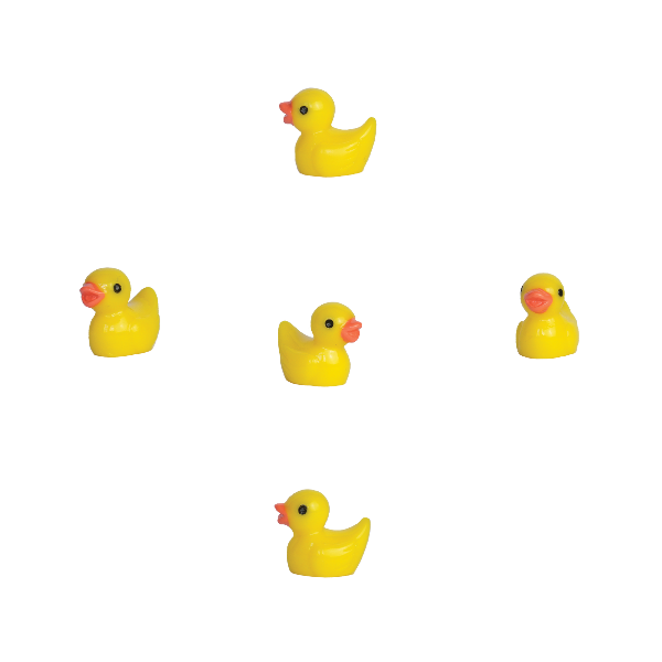 Mini's - Patitos de Baño (5 piezas)