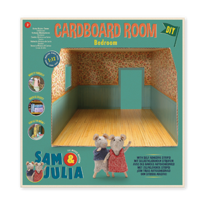 Habitación Miniatura de Cartón - Dormitorio